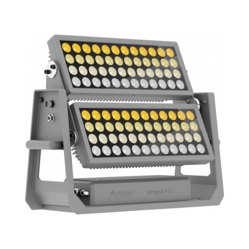 Projecteur LED RGBW changeur de couleurs extérieur ARCPOD 96Q 960 Watts IP66