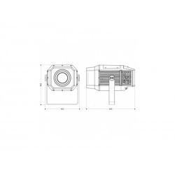 Projecteurs de gobos IP66 Mosaico XL LED 540 W