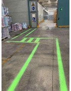 Projecteurs de lignes lumineuses au sol à technologie LED LIGHTPUB.